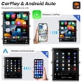 thumbnail image 2 of Radio de coche para Ford Focus 2012 2013-2018: estéreo de coche con 1280x800 HD 5G WiFi inalámbrico CarPlay Android Auto 1080P cámara de respaldo - pantalla táctil de 10,4 pulgadas con GPS Bluetooth S, 2 of 5