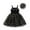 Black, variant on Hotiary Toddler Girl's Cute Spaghetti Strap Cami Dress Polka Dots Shirred Mesh A Line Party Tutu Dress Baby Kids Summer Ruffle Princess Dress for 0-6 Years