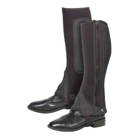Tough-1 Neoprene Half Chaps X-Small Black