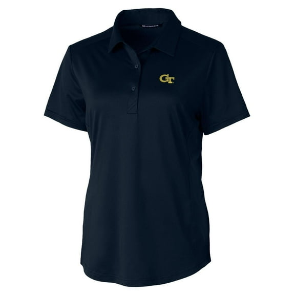 Women's Cutter & Buck Navy Georgia Tech Yellow Jackets Prospect Polo