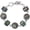 Bracelet R17-002, variant on Geometric Metal Stone Bracelets, Trendy Personality Jewelry for Women