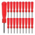 thumbnail image 1 of GOOHOCHY 24Pcs Mango de plástico Car Removal Core Single Head Herramientas de reparación de neumáticos para Bike Electrocar (Rojo), 1 of 8
