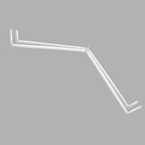 Lockseam Corner Window Double Curtain Rod