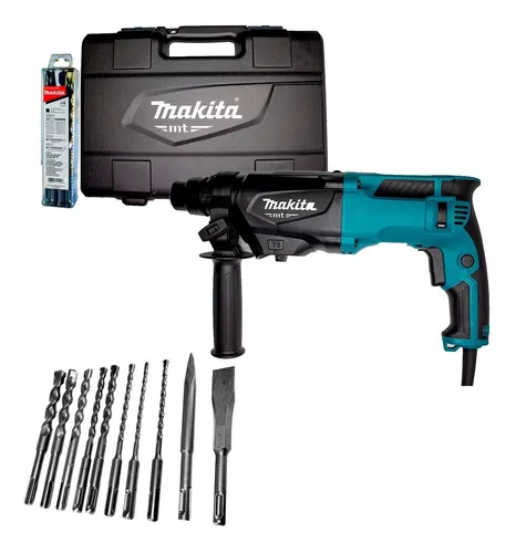 Rotomartillo Sds Makita Mt M8701 Con Estuche Y Brocas Makita M8701B ...