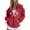 Red, variant on Aayomet Zip Up Hoodie Women Womens Zip Hoodie Sweatshirt Gothic Jacket with Pockets Sweatshirts For Women Gray,S-L