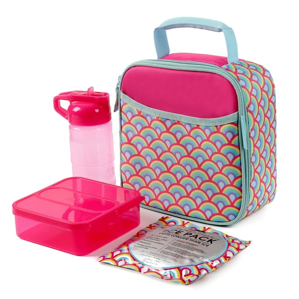 Arctic Zone Lunch Box with Accessories and Microban Protected Lining