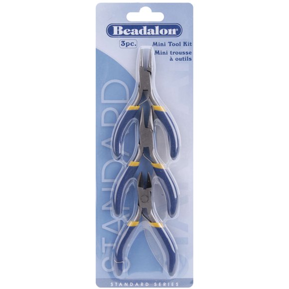 Beadalon Trousse d'Outils Mini 3 Pcs, Outils de 3 Po