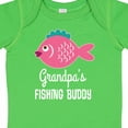 thumbnail image 4 of Inktastic Grandpa Fishing Buddy Girls Fish Girls Baby Bodysuit, 4 of 5