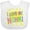 AA-White, variant on Inktastic I Love My Nonni Sun and Rainbow Letters Boys or Girls Baby Bib