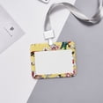 thumbnail image 6 of Bingfone Beautiful Bright Birds And Flowers Card Badge Holder,for Girls Girly Women 4 x 3 Inch Nurses School Identity Cruise Travel Name Tags Cover Protector Case, 6 of 7