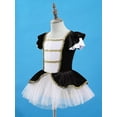 thumbnail image 4 of YEAHDOR Kids Girls Halloween Cosplay Costume Sequins Velvet Mesh Hem Tutu Dress, 4 of 6