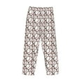 thumbnail image 3 of Vsdgher Cute Baseball Print Mens Pajama Pants Sleep & Lounge Pants, PJ Bottoms With elastic waistb and Pockets, 3 of 5