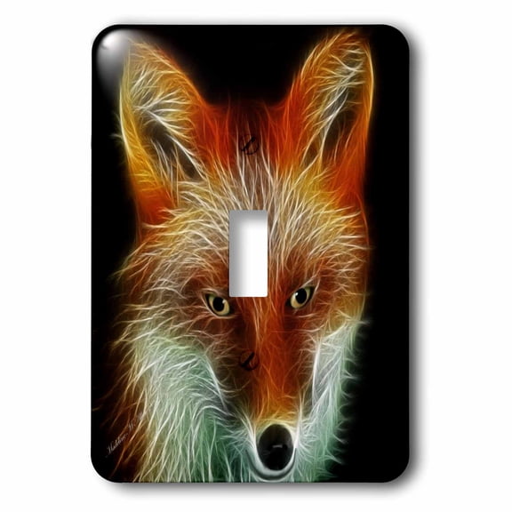 3dRose, Foxy Lady, single toggle switch