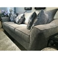 thumbnail image 5 of Neutral Textured Fabric Living Room - 4 In Gray Includes , , Chair, Overstuffed Back Cushions, High Foam Seats, Flared Arms, Plastic Legs Furniture Upholstery Seat Slightly Rolled Arms, 5 of 5