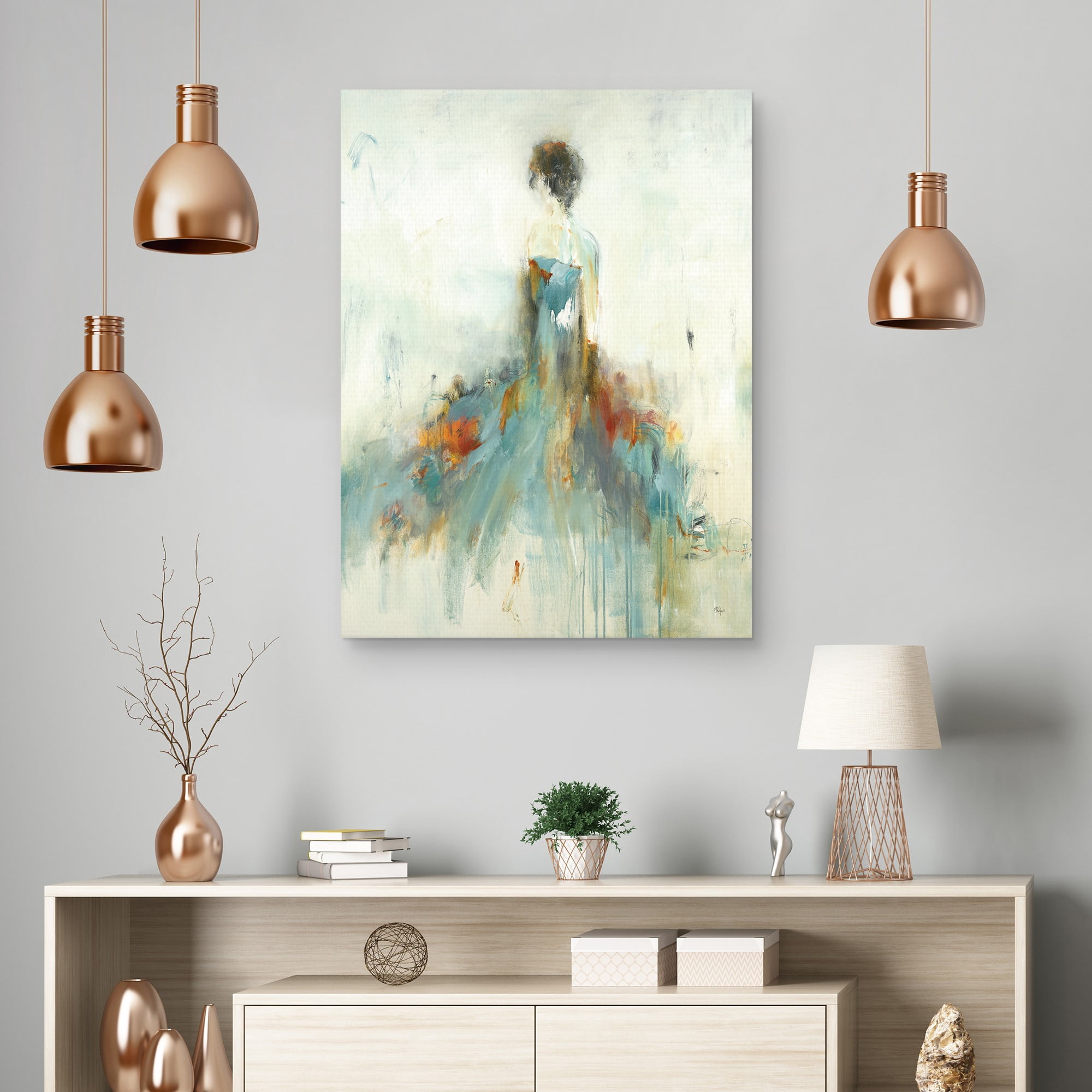 Splash by Studio Arts Canvas Art Print