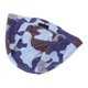 thumbnail image 4 of Forro para casco Gorra que absorbe el sudor Absorbe la humedad Transpirable Enfriamiento Calva Cúpula Gorro con calavera para motocicleta Camuflaje azul, 4 of 10