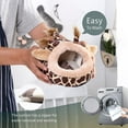 thumbnail image 5 of Stretchy Cotton Mini Small Animal Nest Comfortable Plush Hamster Bed (Bee,XL), 5 of 5