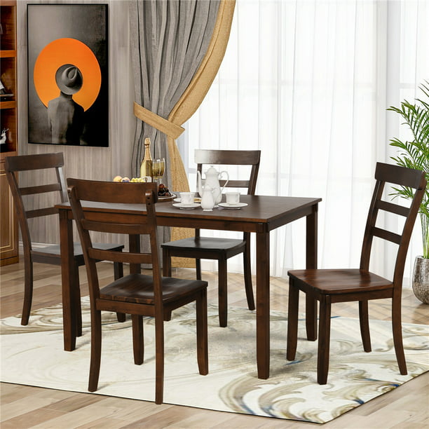 Dining Room Table Set 5 Piece, High Chair Dining Room Sets