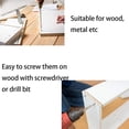 thumbnail image 4 of Surtido de 1200 tornillos pequeños para madera de acero con cabeza plana, 5 mm, 6 mm, 7 mm, 8 mm, 10 mm, tornillos pequeños dorados para madera con caja organizada, 4 of 5