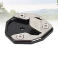 thumbnail image 4 of Motorcycle Kickstand Pad, Easy To Use Motorcycle Foot Side Stand Plate Safe Footing Improved Stability  for SCRAM 411 2021 To 2024, 4 of 7