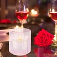 thumbnail image 6 of OSALADI 2 Pcs Pink Glass Taper Candle Holders Votive Tealight Crystal Candle Holders Wedding Centerpiece Cups for Home Birthday Party Decor, 6 of 6