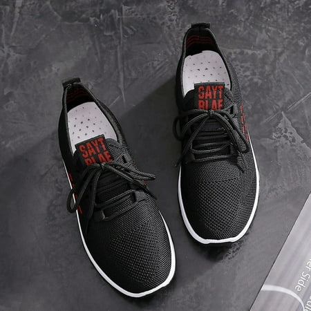 

NECHOLOGY Women Casual Shoes Flats Hiking Flying Casual Comfortable Shoes Shoes Woven Ladies Womens Casual Shoes in Black 37