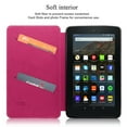 thumbnail image 3 of Case for Amazon Fire HD 8 Tablet ,Mignova PU Leather Folio Smart Cover with Auto Sleep Wake Stand Wallet Case For Fire HD 8 Tablet (8th / 7th / 6th Gen-2018, 2017,2016 Release)-Pink, 3 of 6