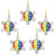 thumbnail image 1 of XWSHYW Adornos Colgantes Adorno Navideño, Bonito Adorno para Árbol de Navidad, Regalo para Colgar En Árbol de Navidad, Decoración para Fiestas, 1 of 6