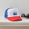 thumbnail image 4 of CafePress - Sunfish Sailboat - Adjustable Unisex Printed Trucker Hat with Mesh Back, 4 of 10