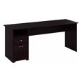 thumbnail image 1 of Pemberly Row 72"W Computer Desk with Drawers in Espresso Oak - Engineered Wood, 1 of 6