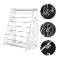 thumbnail image 4 of Shisuyan 1Pc 8 Tiers Acrylic Organizer Display Rack Jewelry Charms Beads Bangle Holder, 4 of 8