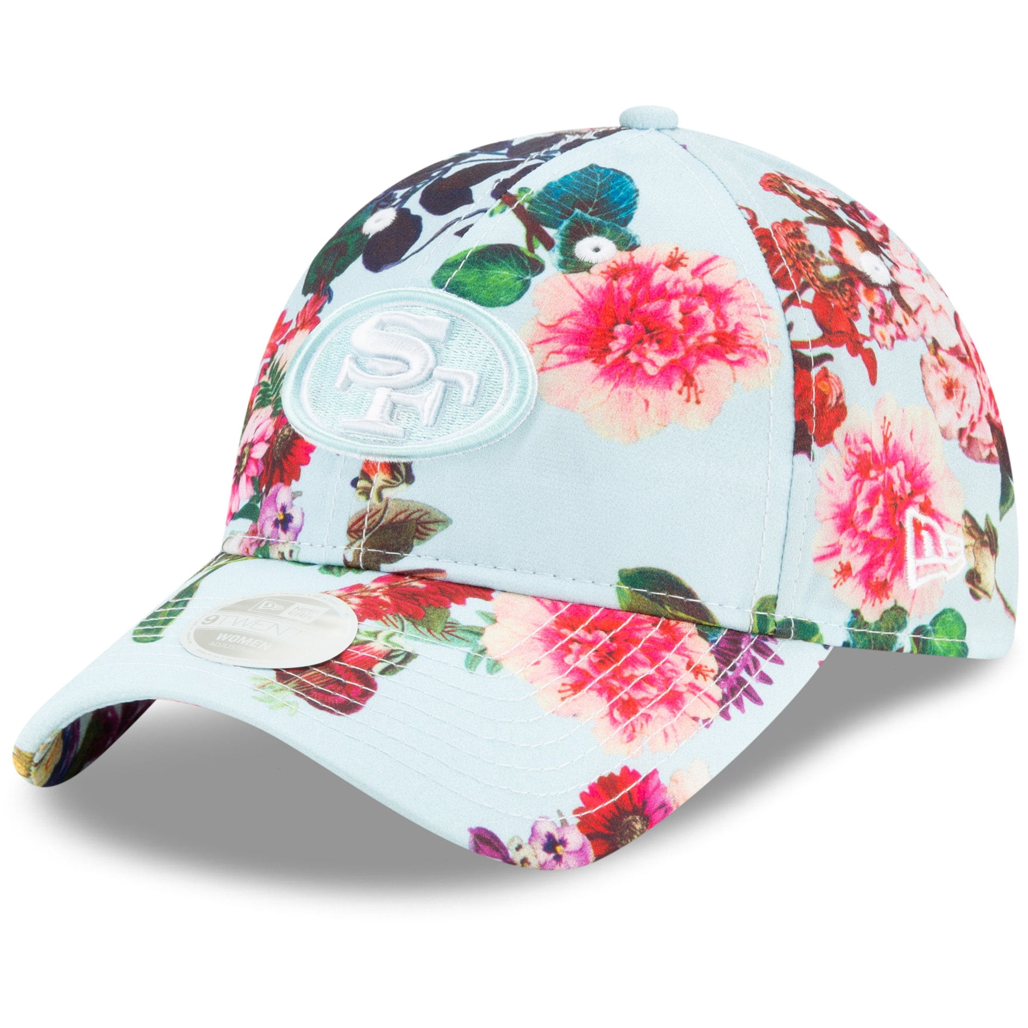 Floral 9TWENTY Adjustable Hat - Light 