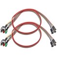 thumbnail image 1 of 2 Pack Computer Case Atx Power On Off Reset Switch Cable With 2 X Led Light Light Red Green 27-Inch Atx Case Front Bezel Wire, 1 of 7