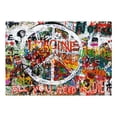 thumbnail image 3 of Tiptophomedecor Street Art Wallpaper Wall Mural - Hippie Graffiti, 3 of 8