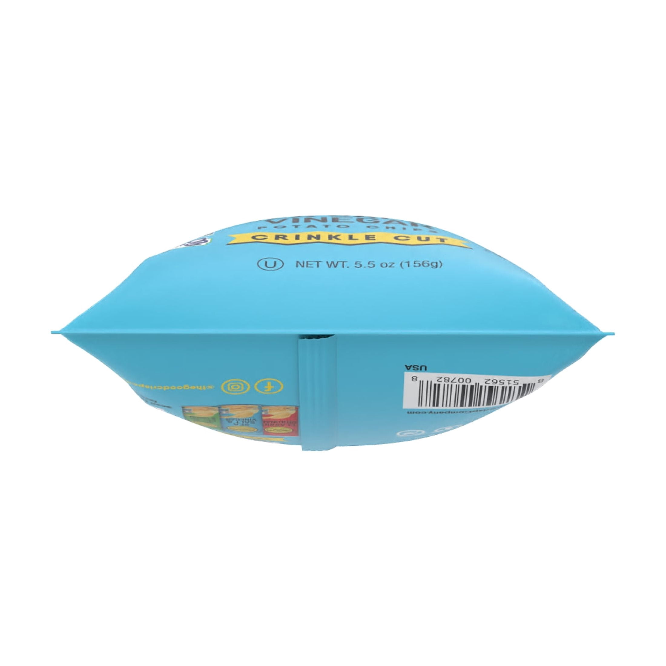 The Good Crisp Company Gluten Free Sea Salt & Vinegar Crinkle Cut Potato Chips