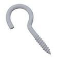 thumbnail image 6 of Screw Hook Fasteners Hangers White Plastic Finish 14mm Dia 40mm length 50pc, 6 of 6