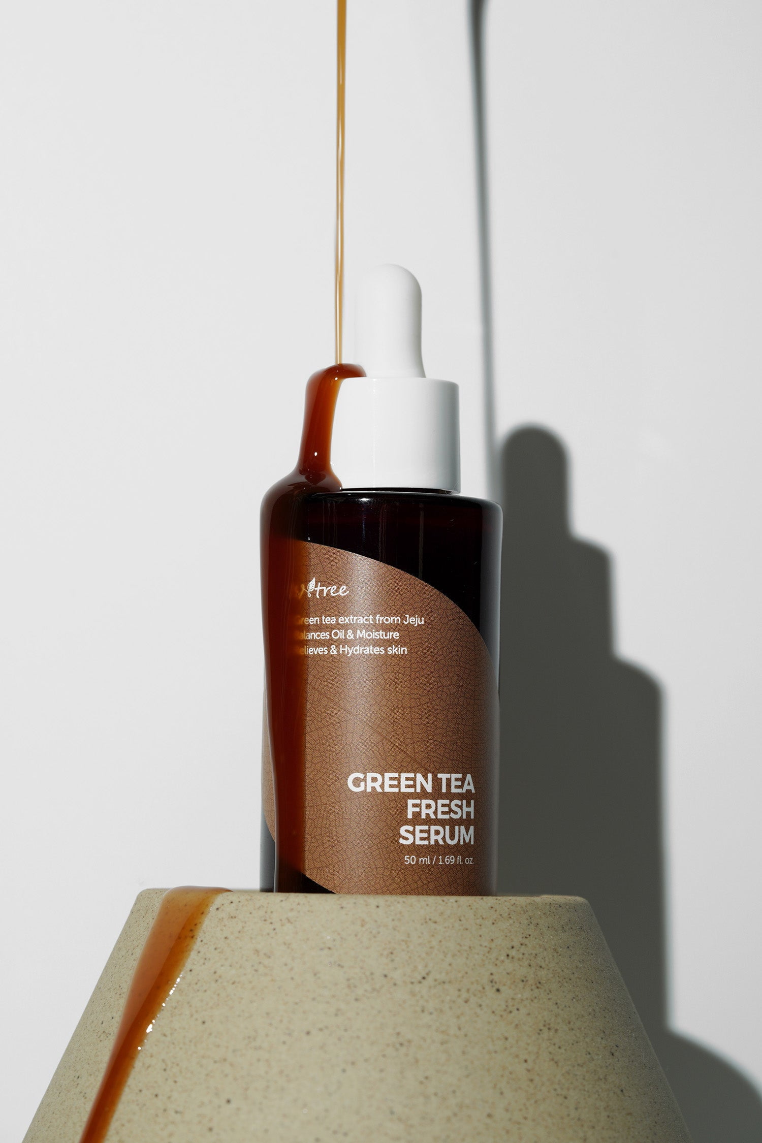 Isntree Green Tea Fresh Face Serum, 50ml / 1.69 fl. oz.