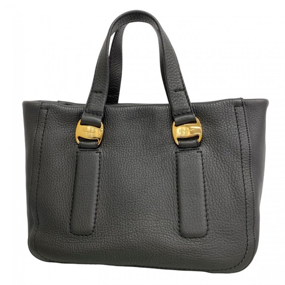 Pre-Owned Salvatore Ferragamo Vara Leather Black Handbag for Women P2347973
