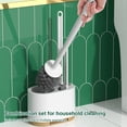 thumbnail image 6 of 3-in-1 Toilet Brush & Plunger Set, Durable Bathroom Cleaning Tool, Dense Bristles, 6 of 8