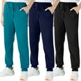 thumbnail image 1 of BIG ELEPHANT Pantalones Deportivos para Niños, Pantalones Deportivos de Algodón con Bolsillos y Cordón, Paquete de 3 (6-15 Años), 1 of 11
