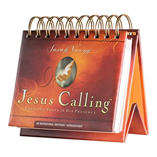 Pre-Owned Sarah Young - Jesus Calling: Enjoying Peace in His Presence - An Inspriational DaySpring DayBrightener - Perpetual Calendar (Spiral-bound) 1608176428 9781608176427