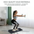 thumbnail image 4 of Bloques De Cuña De Yoga Slant Board - Bloque ligero para sentadillas para ejercicio, gimnasio, fitness (negro), 4 of 5