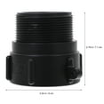 thumbnail image 3 of MIANGASTORE IBC Tank Adapter IBC Tote Fitting For Drain Plug S60x6mm To 2 Inch Converter, 3 of 8