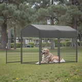 Large Dog Crate Heavy Duty Dog Kennel Outdoor Dog Playpen w/ Waterproof ... - Dog Crates Waterproof For Outdoors