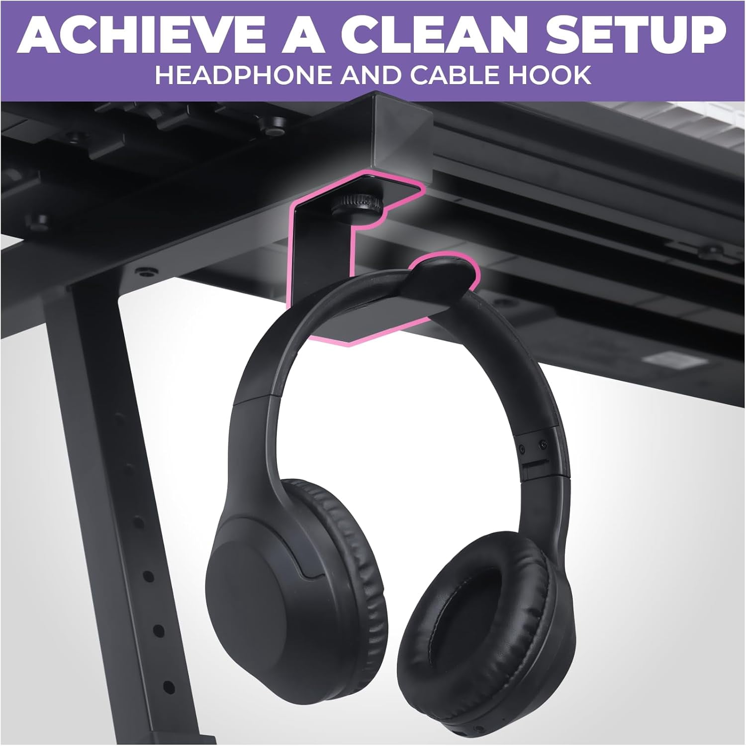 Piano Keyboard Stand - Z Style Adjustable and Portable Heavy Duty Music Stand for Kids and Adults -Fits 54-88 Key Electric Pianos - Sturdy Musical Keyboard Stand (Black)