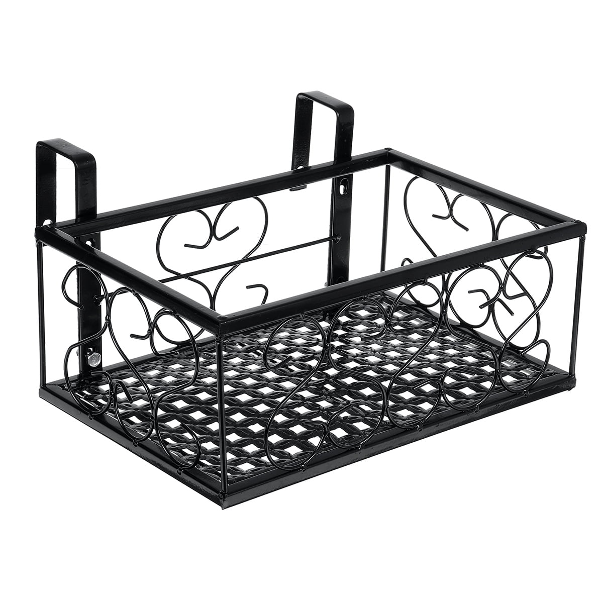 Balcony Railing Planter railing Hanging Flower Pot Stand ...