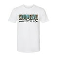 thumbnail image 2 of Wild Bobby Godfidence- Knowing I Can't But He Can Blue and Brown Cheetah Print Inspirational/Christian Men Premium Tri Blend Tee, True White, Medium, 2 of 6