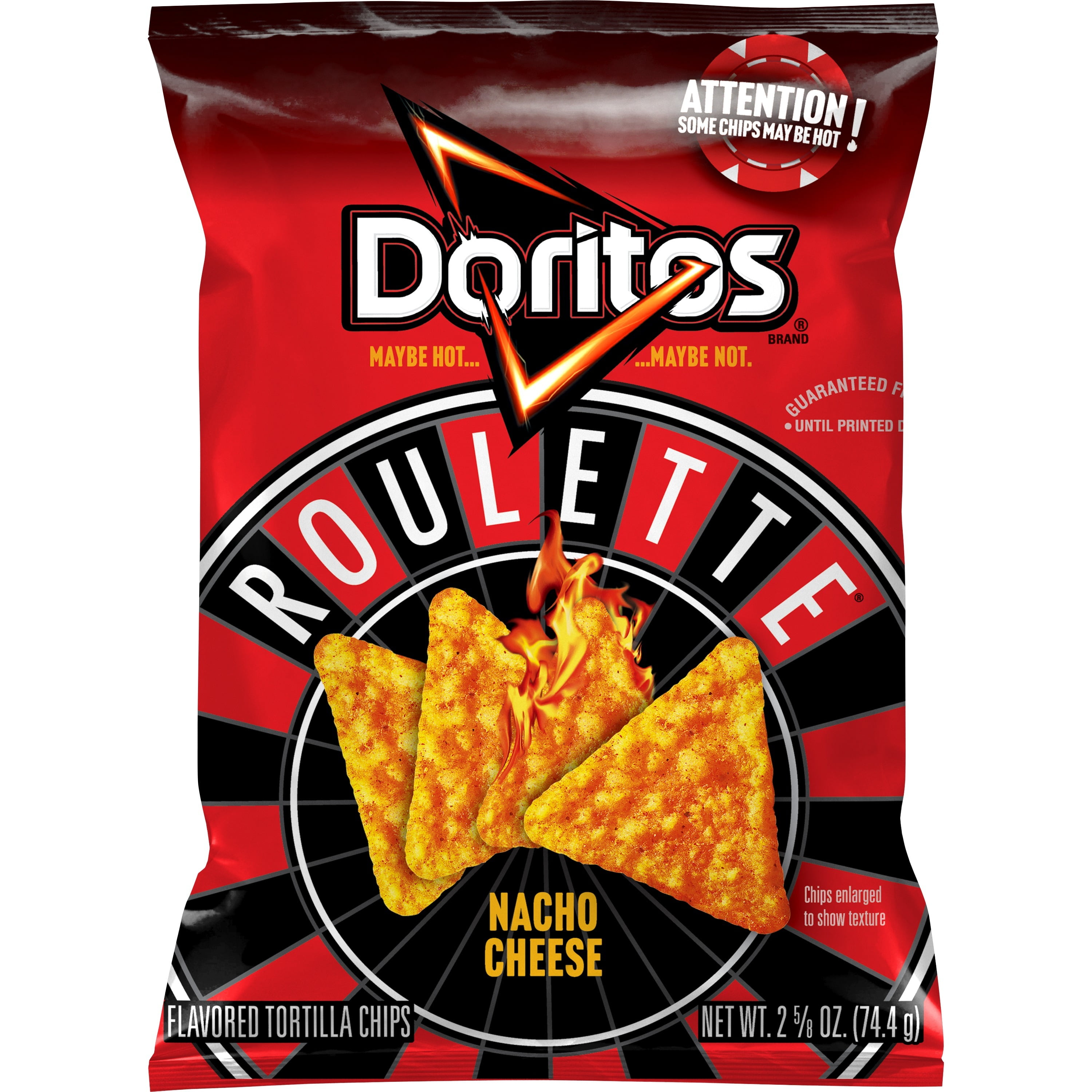 doritos roulette hot tortilla chips