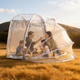 thumbnail image 4 of Mohsoe Weather Sports Tent | Bubble Tent for 4-Person | Waterproof Outdoor Sun Shelter | Portable Screen House | Spacious Interior |Ultra Visibility | All Weather Protection, 4 of 10
