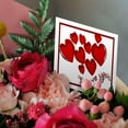 thumbnail image 3 of 3drose, I Love You - Heart, Hearts, Valentine, Romance, Romantic, Cute, Sweetest Day, 6 Greeting Cards with Envelopes, 3 of 7